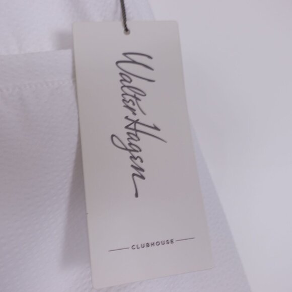 NWT Walter Hagen Clubhouse Traditional 7" Golf Shorts Sz 6 White Moisture Wick - Picture 6 of 8